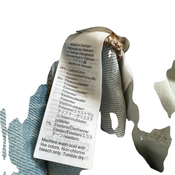 Madewell Women's Mid-Rise Classic Straight Jeans Knee-Rip Edition - Picture 10 of 15